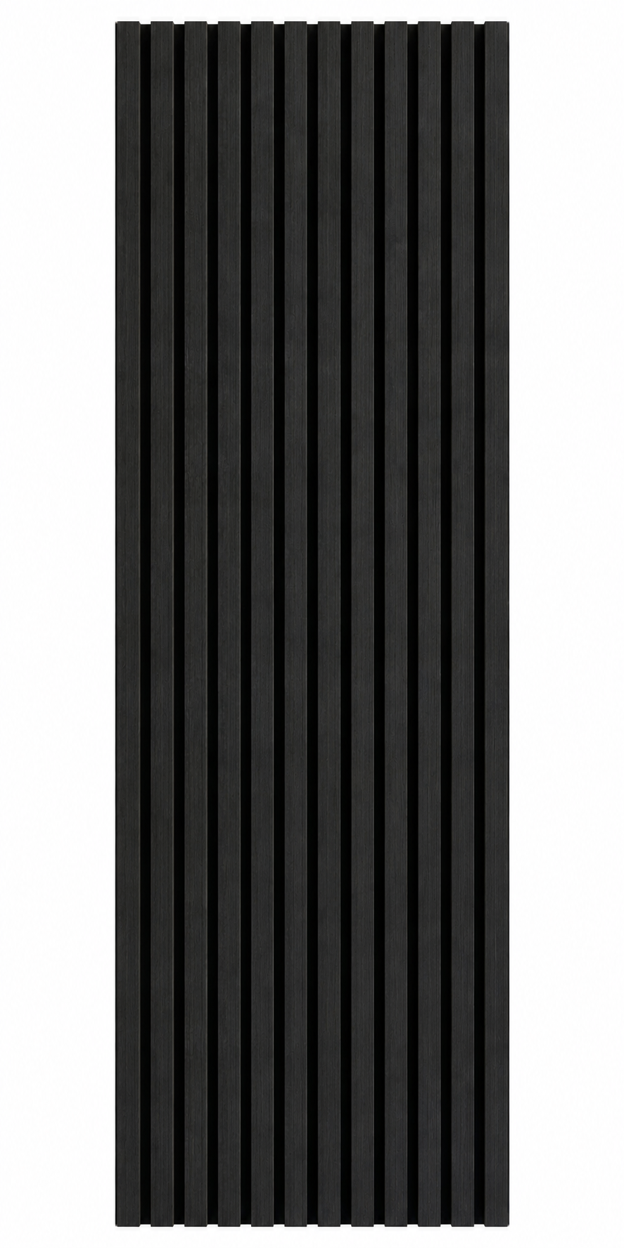 2' x 8' Acoustic Wall Panel - Black