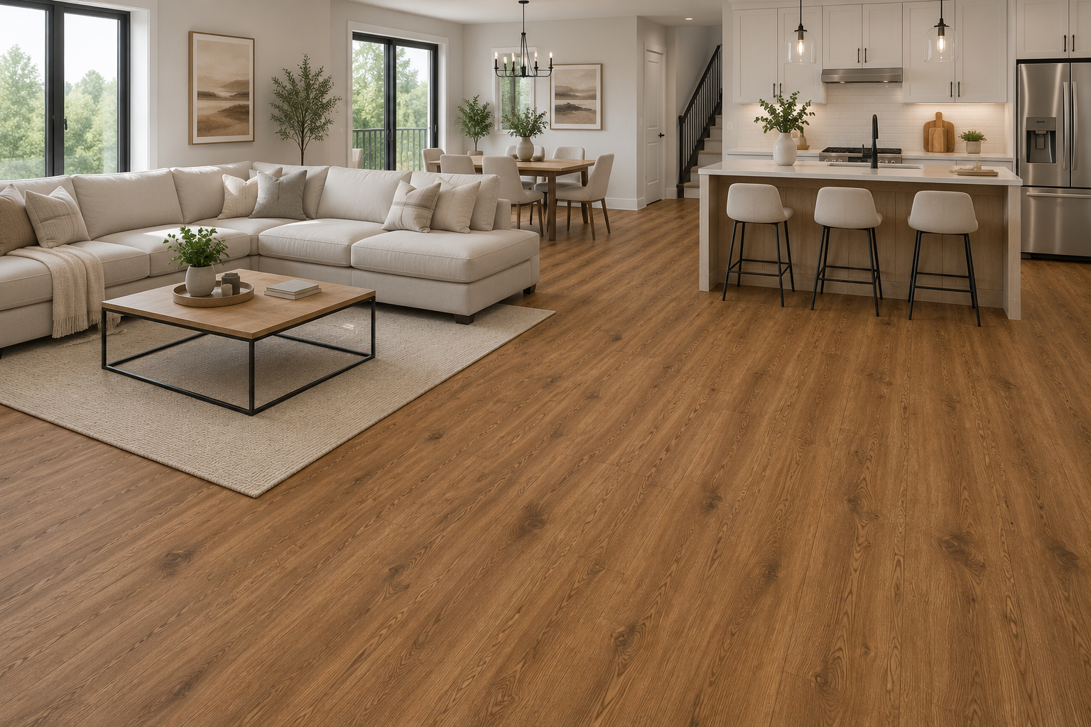 SPC Flooring - Natural Oak
