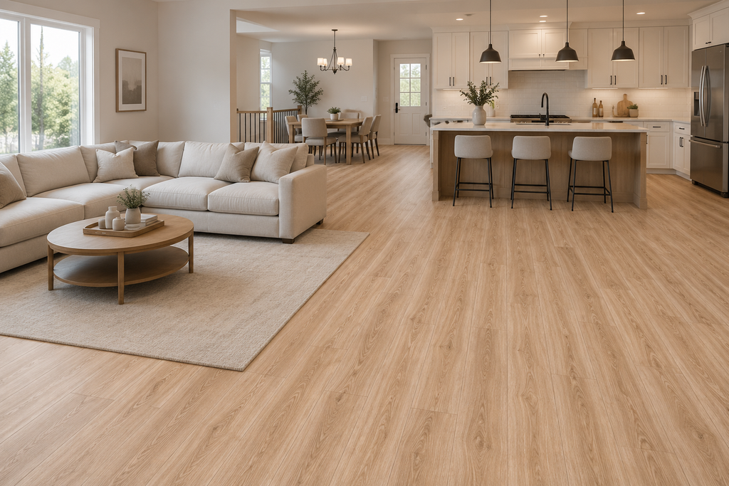 Plancher SPC - Chêne naturel clair