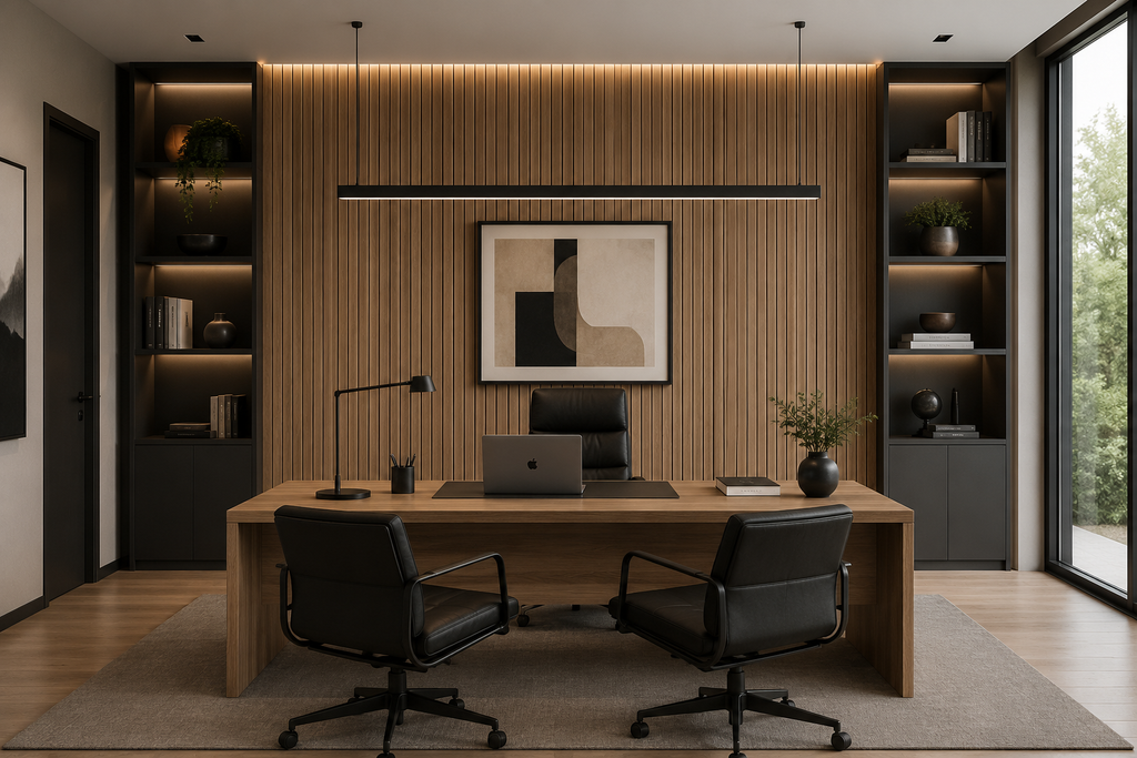 Acoustic Wall Panels 2' x 8' - Walnut