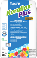 Mapei - Keraflex Plus Ciment-colle très lisse pour carreaux lourds de grand format, Blanc - 44 lb