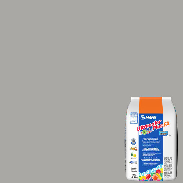 Mapei - Ultracolor Plus FA Coulis tout-en-un à prise rapide Argent 10 lb