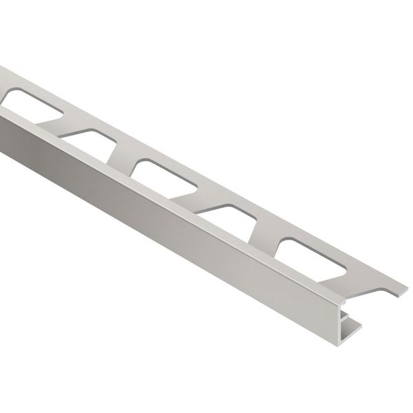 Schluter - SCHIENE-BASIC Profilé aluminium anodisé nickel satiné 3/8" (10 mm) x 8' 2-1/2"